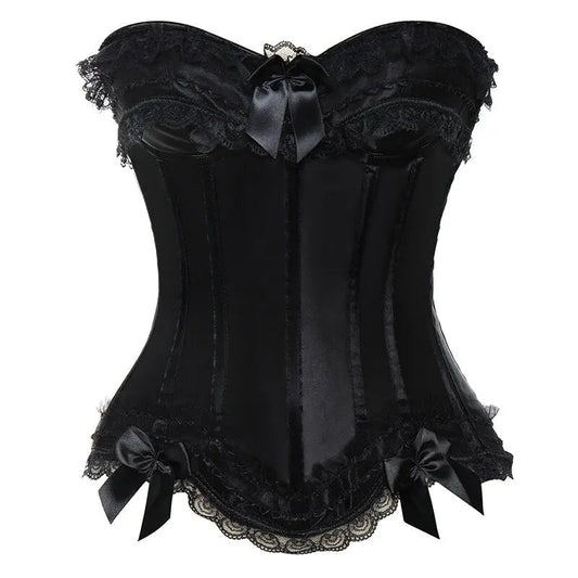 Lacy Bliss™ Model CT410 LORETTA LACE LINGERIE OVERBUST CORSET