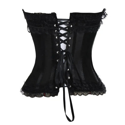 Lacy Bliss™ Model CT410 LORETTA LACE LINGERIE OVERBUST CORSET
