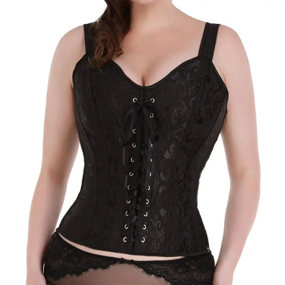 Lacy Bliss™ Model CT416 LORETTA LACE LINGERIE OVERBUST CORSET