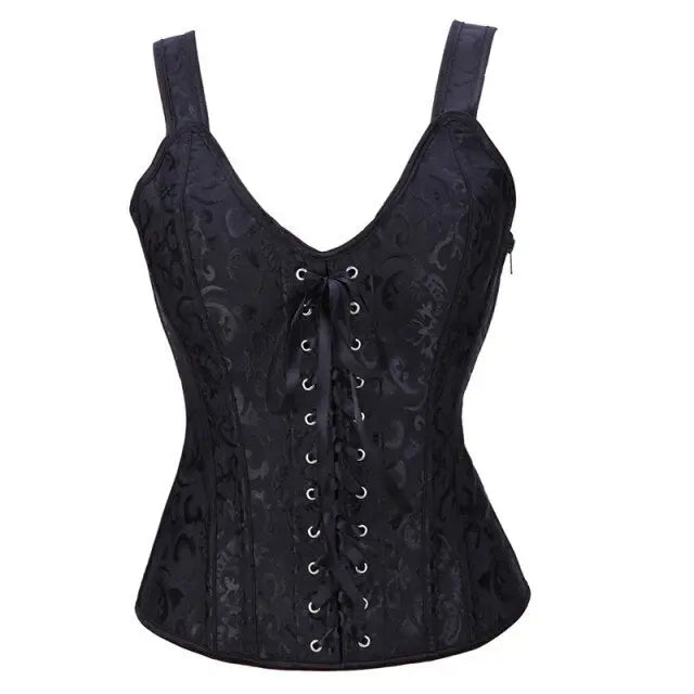 Lacy Bliss™ Model CT416 LORETTA LACE LINGERIE OVERBUST CORSET
