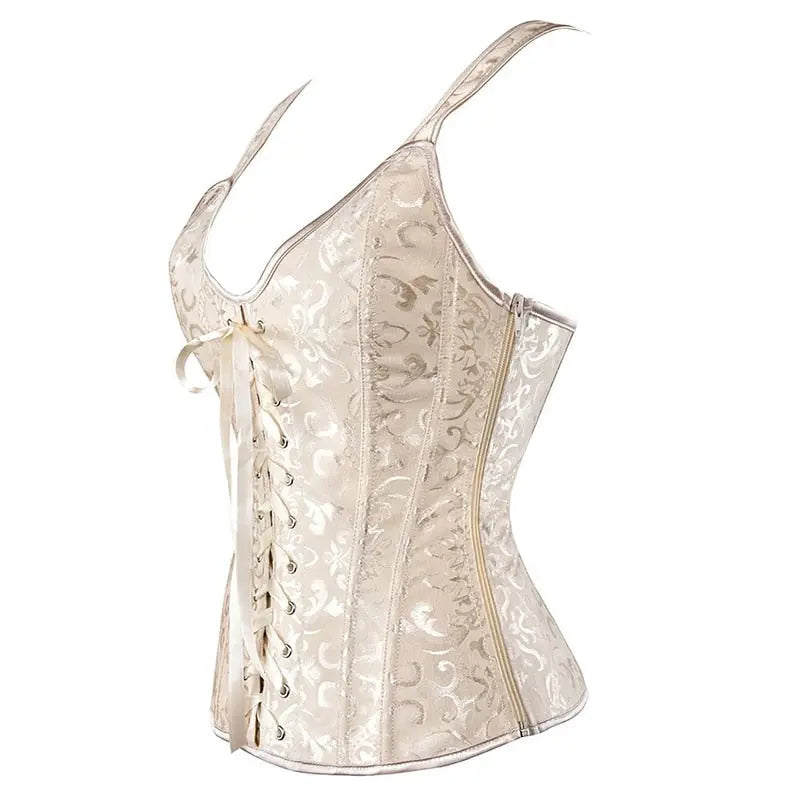 Lacy Bliss™ Model CT416 LORETTA LACE LINGERIE OVERBUST CORSET
