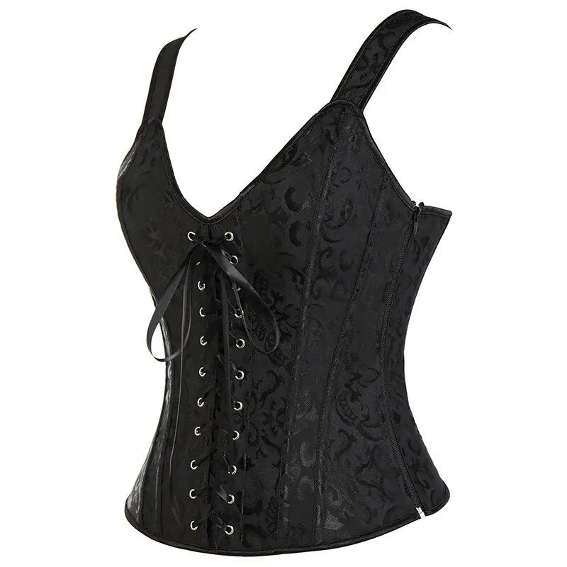 Lacy Bliss™ Model CT416 LORETTA LACE LINGERIE OVERBUST CORSET
