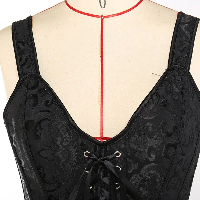 Lacy Bliss™ Model CT416 LORETTA LACE LINGERIE OVERBUST CORSET