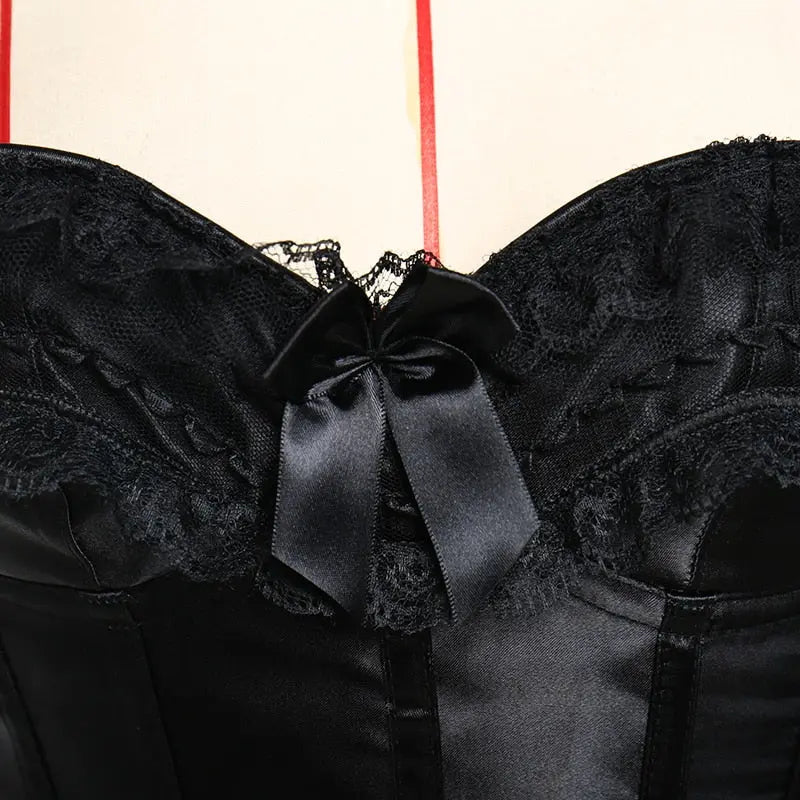Lacy Bliss™ Model CT410 LORETTA LACE LINGERIE OVERBUST CORSET