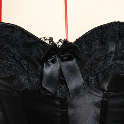 Lacy Bliss™ Model CT410 LORETTA LACE LINGERIE OVERBUST CORSET