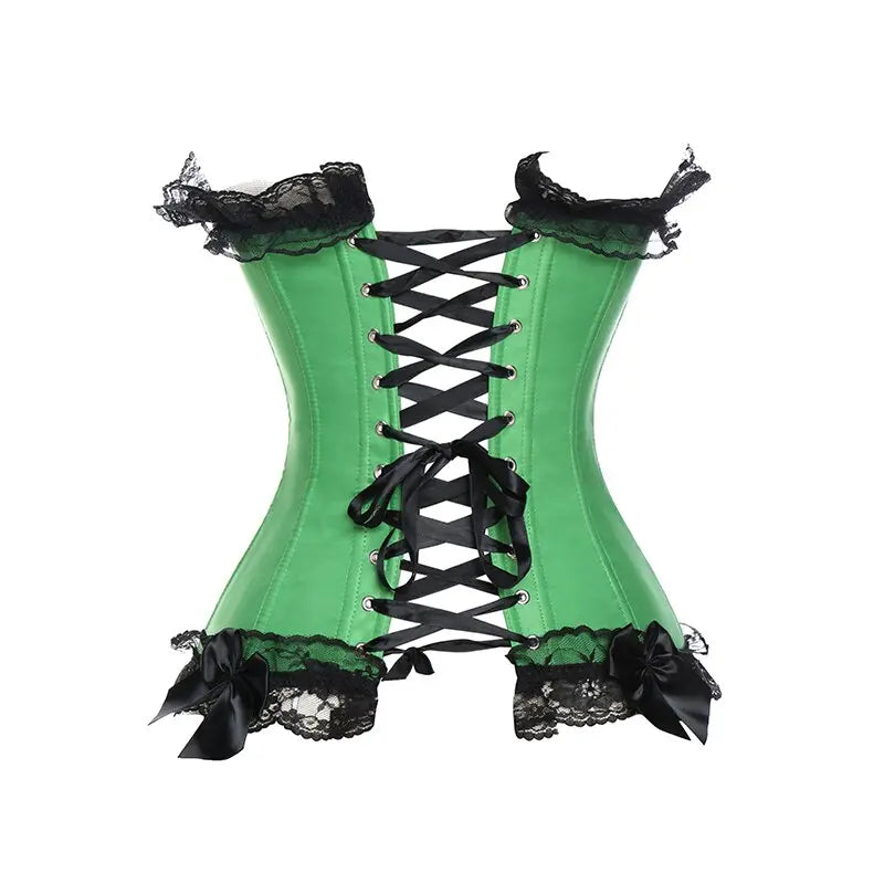 Lacy Bliss™ Model CT403 LORETTA LACE LINGERIE OVERBUST CORSET