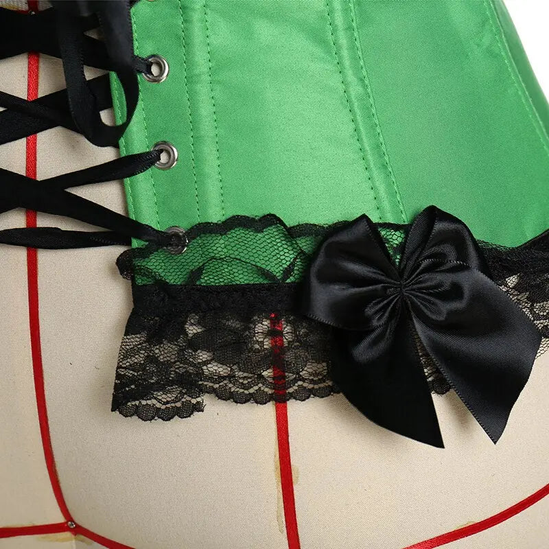 Lacy Bliss™ Model CT403 LORETTA LACE LINGERIE OVERBUST CORSET