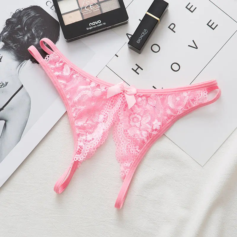 Lacy Bliss™ Vanessa Crotchless Panties Lavah Intimates panties