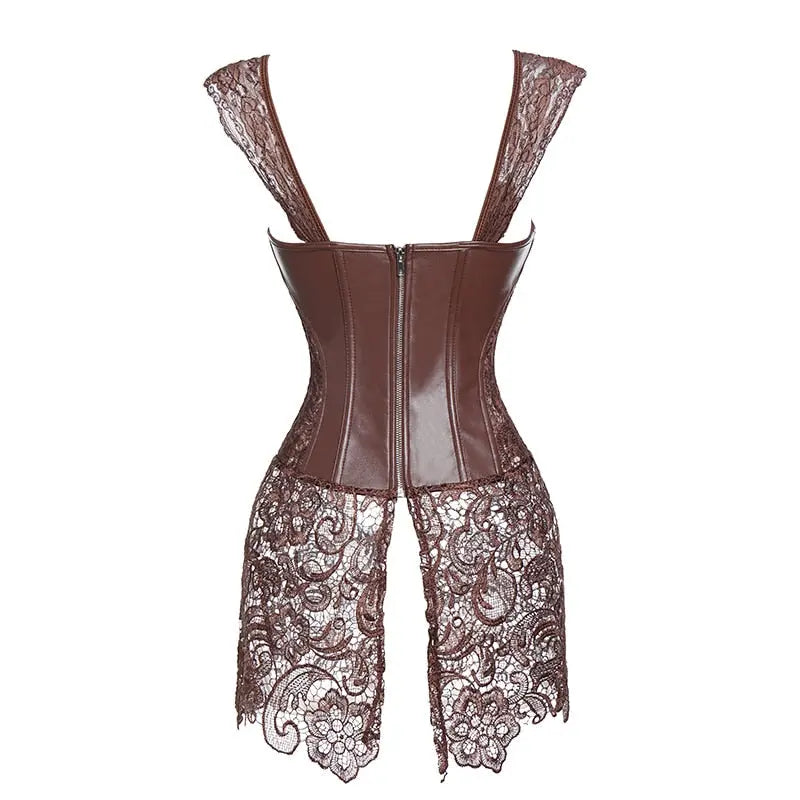 Lacy Bliss™ Model CD303 LORETTA LACE LINGERIE Corset Dress
