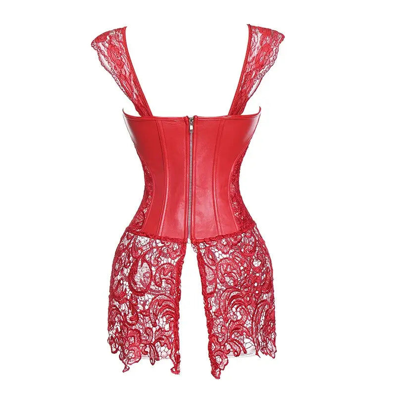 Lacy Bliss™ Model CD303 LORETTA LACE LINGERIE Corset Dress