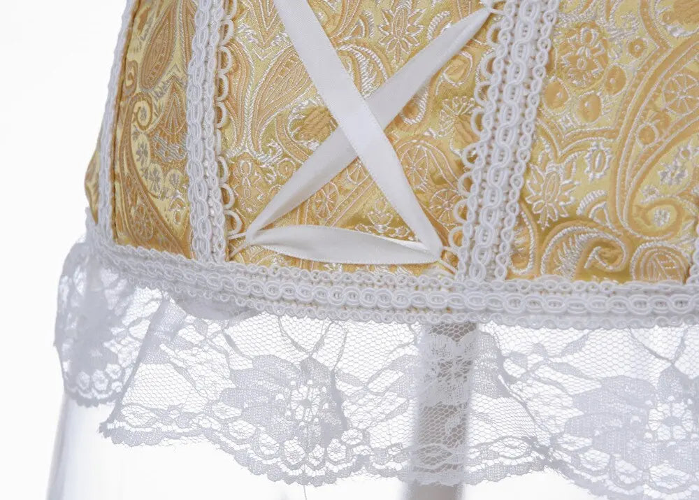 Lacy Bliss™ Model CT442 LORETTA LACE LINGERIE OVERBUST CORSET