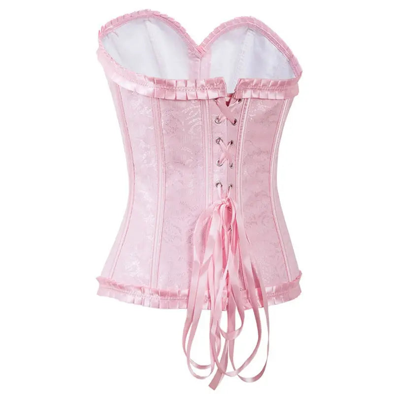 Lacy Bliss™ Model CT445 LORETTA LACE LINGERIE OVERBUST CORSET