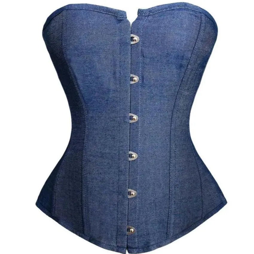 Lacy Bliss™ Model CT436 LORETTA LACE LINGERIE OVERBUST CORSET