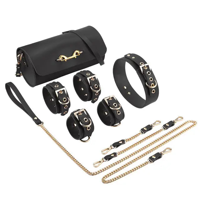 Lacy Bliss™ 9-Piece Restraint Set Lavah Intimates harness