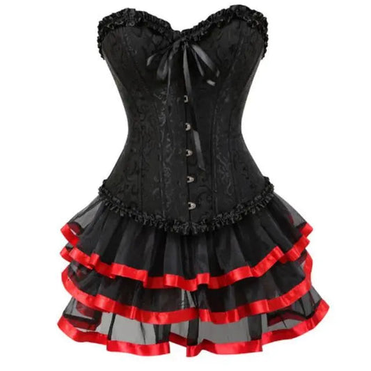 Lacy Bliss™ Model CD326 LORETTA LACE LINGERIE Corset Dress
