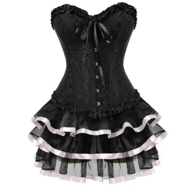 Lacy Bliss™ Model CD322 LORETTA LACE LINGERIE Corset Dress