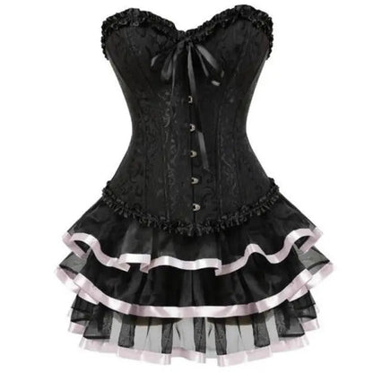 Lacy Bliss™ Model CD322 LORETTA LACE LINGERIE Corset Dress
