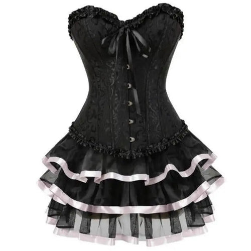 Lacy Bliss™ Model CD322 LORETTA LACE LINGERIE Corset Dress