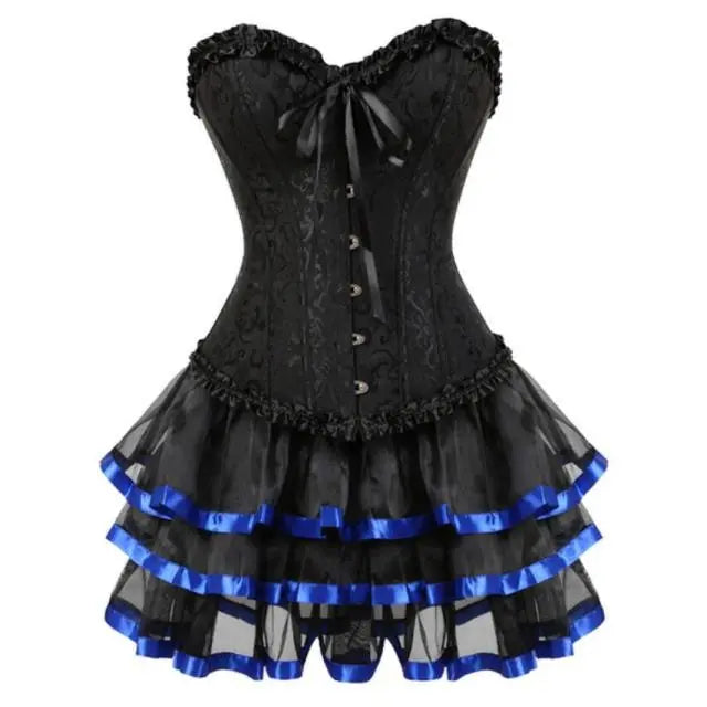 Lacy Bliss™ Model CD323 LORETTA LACE LINGERIE Corset Dress
