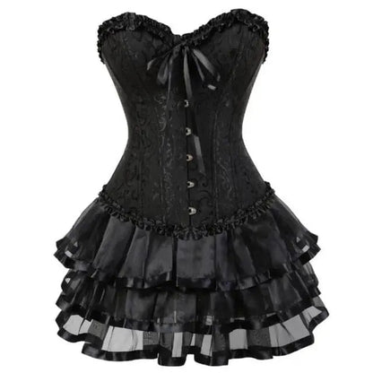 Lacy Bliss™ Model CD324 LORETTA LACE LINGERIE Corset Dress