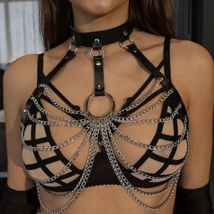 Lacy Bliss™ Zoya's Chain Bra Harness FOR FIT harness