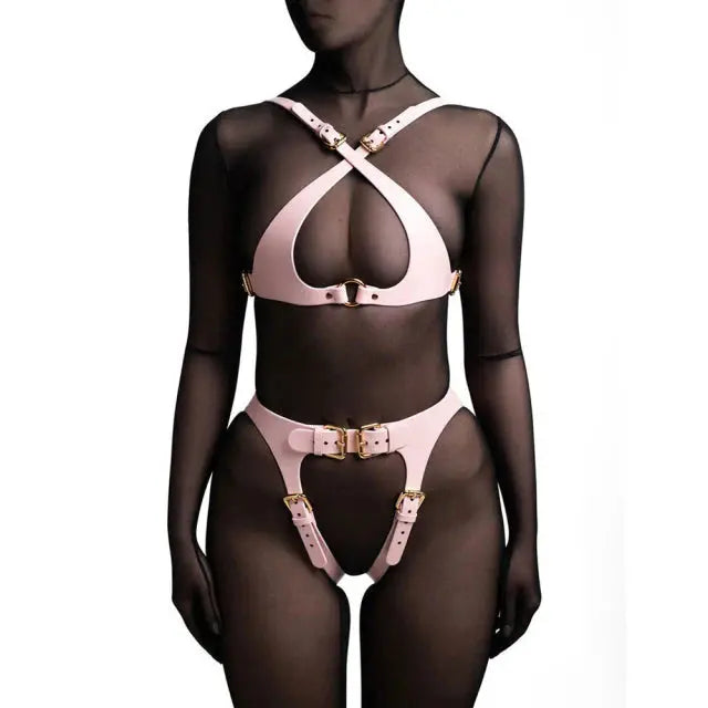 Lacy Bliss™ Lavah Leather Set Lacy Bliss