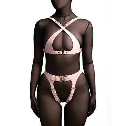 Lacy Bliss™ Lavah Leather Set Lacy Bliss