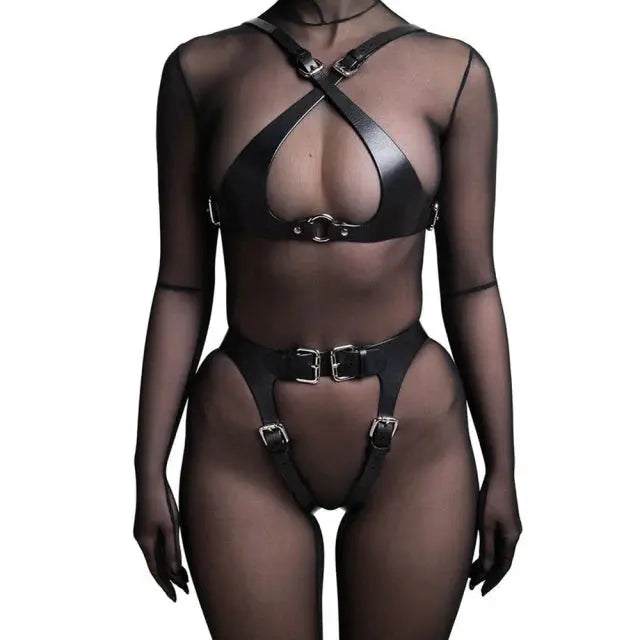 Lacy Bliss™ Lavah Leather Set Lacy Bliss