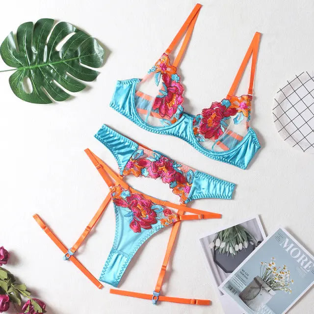 Lacy Bliss™ Beatrice Lingerie Set ECTOOKO Sexy Lingerie Sets