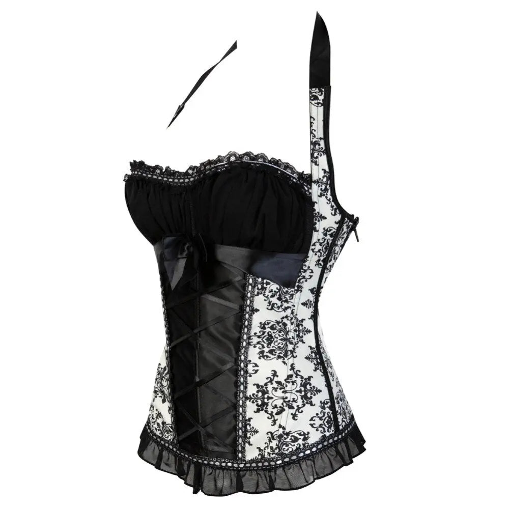 Lacy Bliss™ Model CT432 LORETTA LACE LINGERIE OVERBUST CORSET