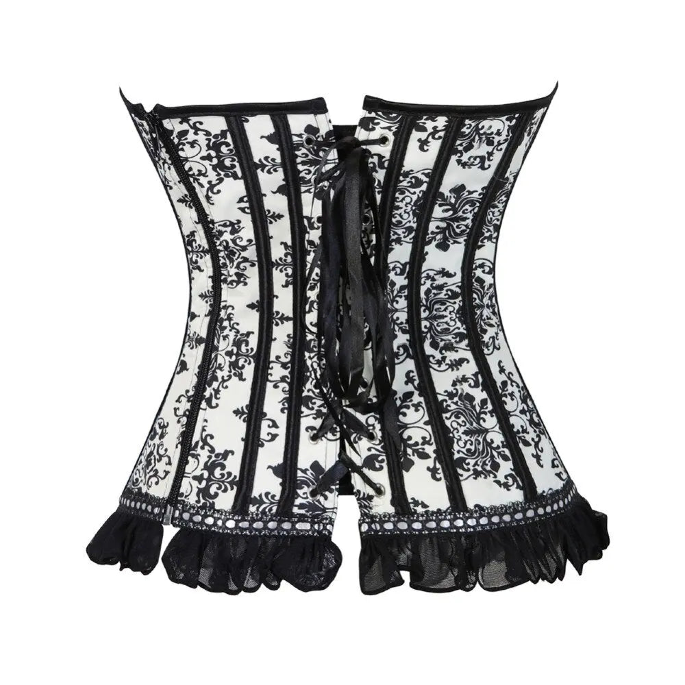 Lacy Bliss™ Model CT432 LORETTA LACE LINGERIE OVERBUST CORSET