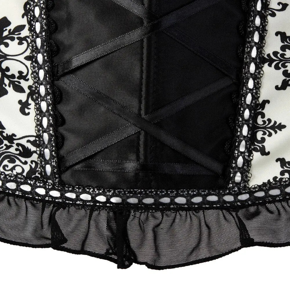 Lacy Bliss™ Model CT432 LORETTA LACE LINGERIE OVERBUST CORSET