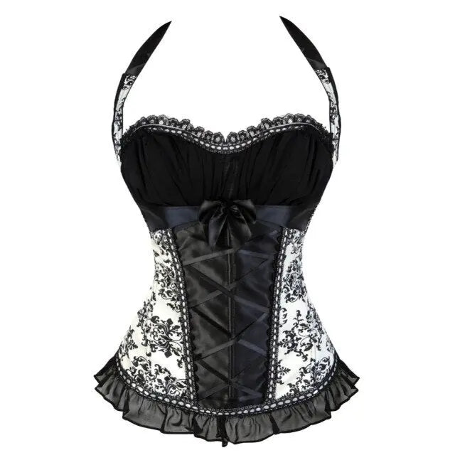 Lacy Bliss™ Model CT432 LORETTA LACE LINGERIE OVERBUST CORSET