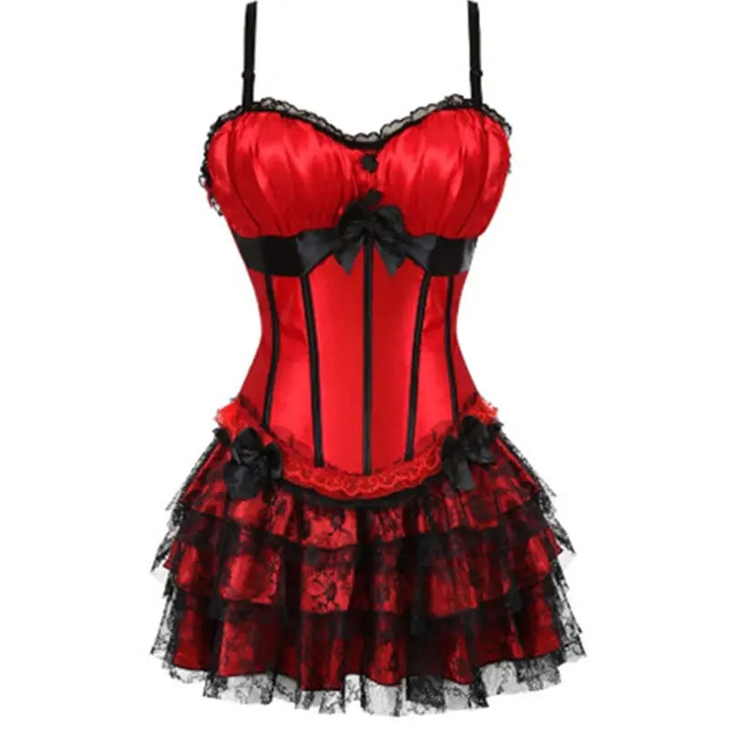 Lacy Bliss™ Model CD319 LORETTA LACE LINGERIE Corset Dress