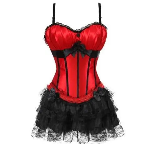 Lacy Bliss™ Model CD318 LORETTA LACE LINGERIE Corset Dress