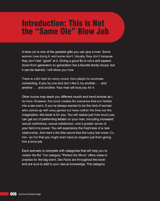 Oral Sex Never Forget: 52 Positions & Techniques Guaranteed to Blow Your Man Away Lacy Bliss