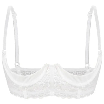 Open Cup Leather Lingerie ghalas