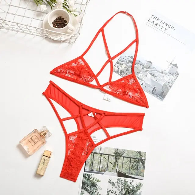 Waiting For Your Call Lingerie Sets ELLOLACE Official Store Lingerie & Intimates