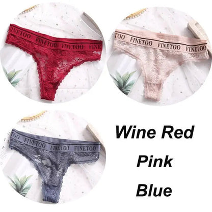 Too Much Fine Thong Panties finetoo unite Store Panties