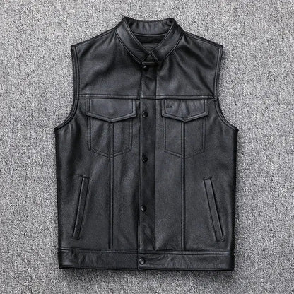 Anarchy Leather Vest Shop1103529143 Store
