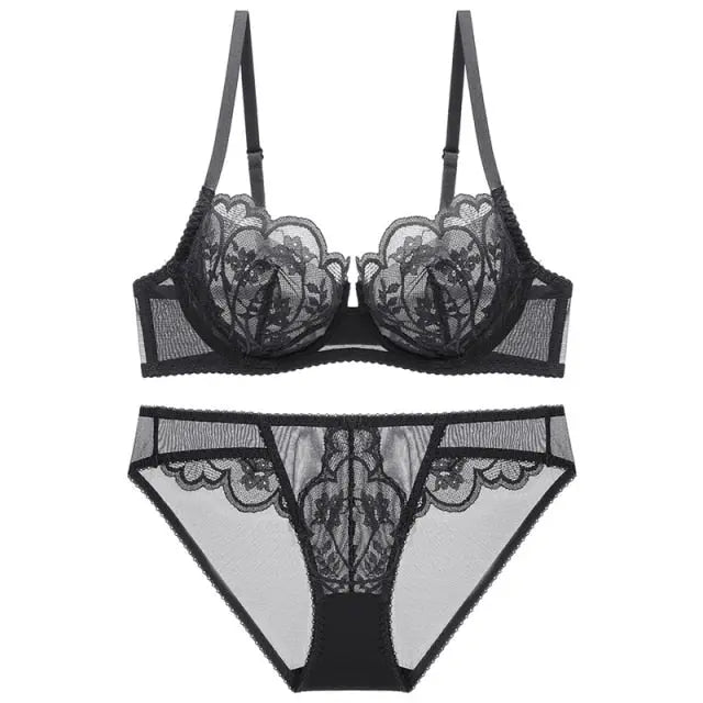 Overgrown Love Bra Set CINOON Official Store Lingerie & Intimates