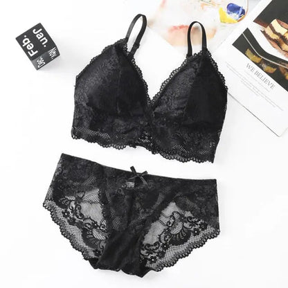 The Flower that Resembles You Bra Sets Fenland Clothes Store Lingerie & Intimates