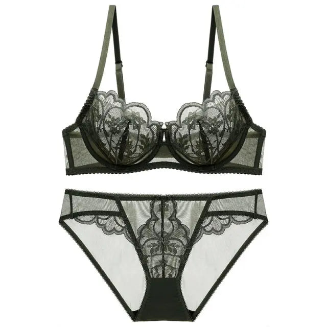 Overgrown Love Bra Set CINOON Official Store Lingerie & Intimates