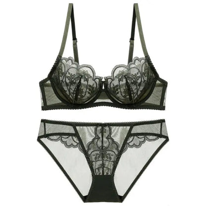 Overgrown Love Bra Set CINOON Official Store Lingerie & Intimates