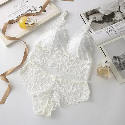 The Flower that Resembles You Bra Sets Fenland Clothes Store Lingerie & Intimates
